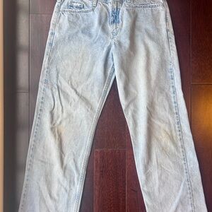 Levi’s Silvertab Light Wash Straight Leg Jeans (Vintage)